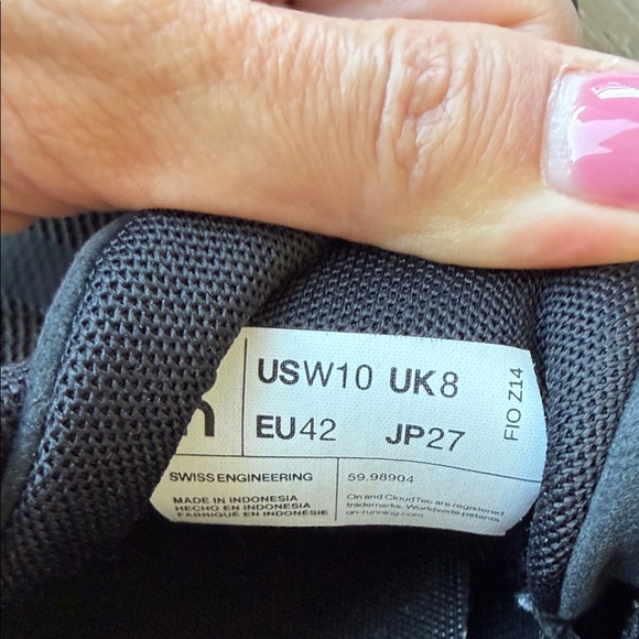 On Cloud 5 Running Women Shoes Size 10 - Picture 9 of 9